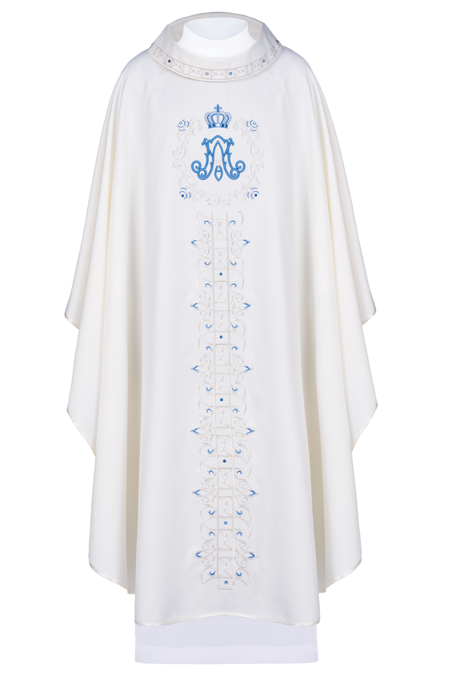 Chasuble with embroidered Marian belt