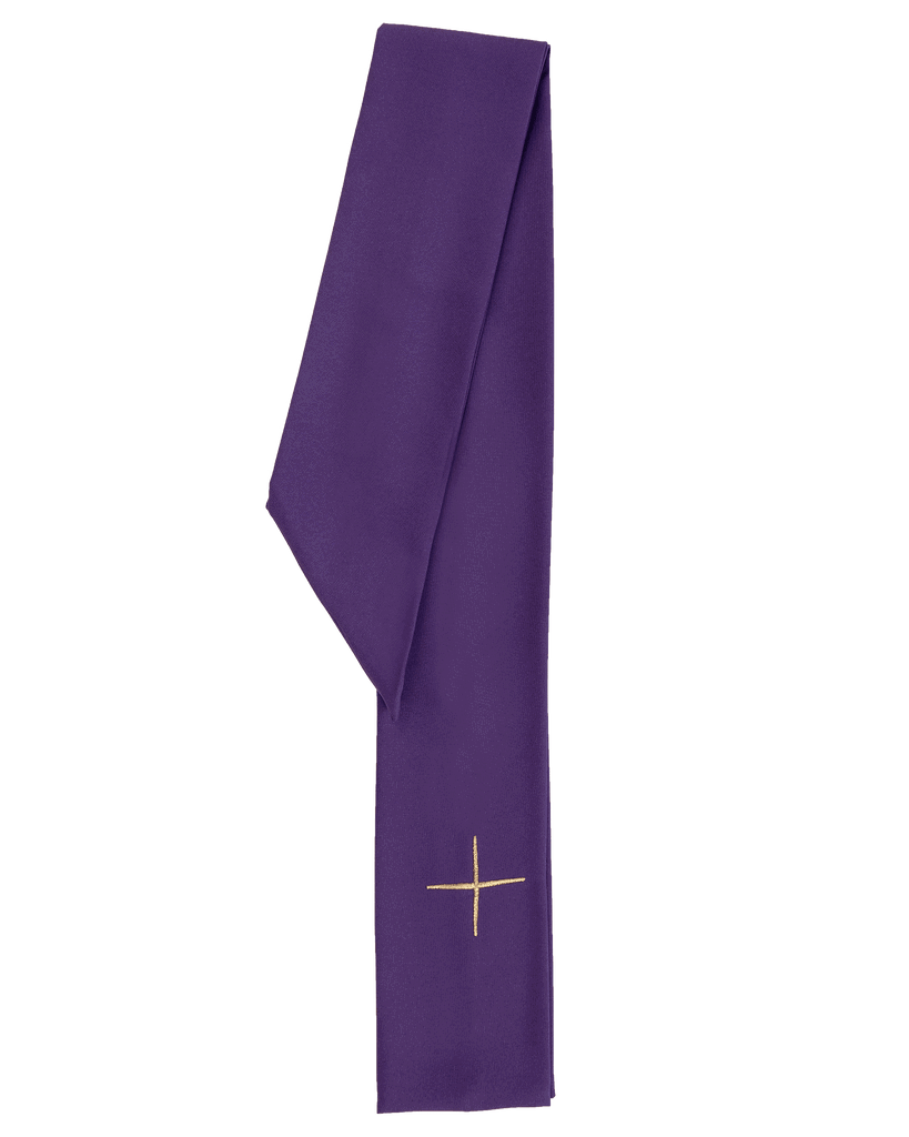 Chasuble with Jerusalem cross purple