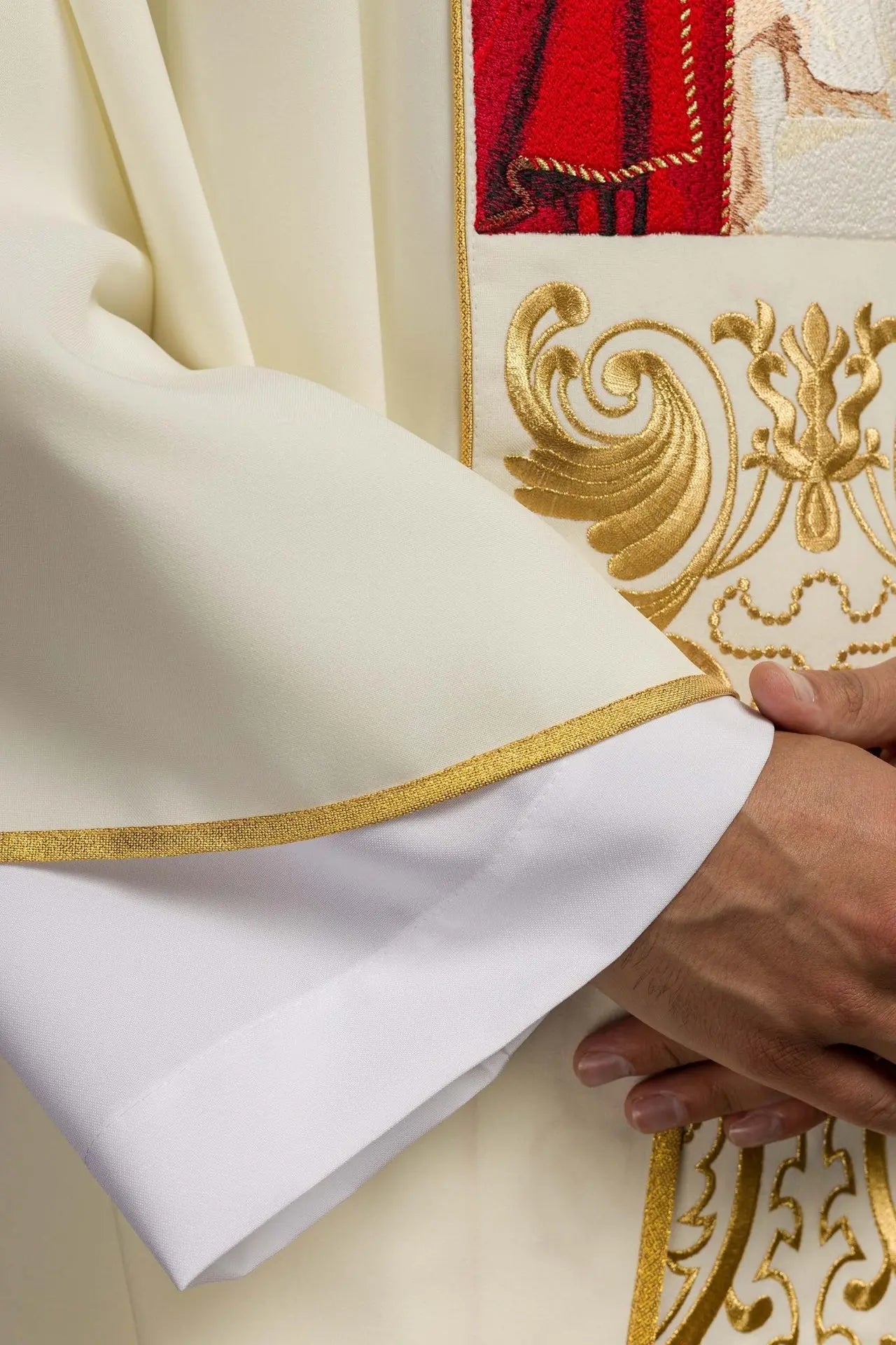 Chasuble with an image of Pope John Paul II