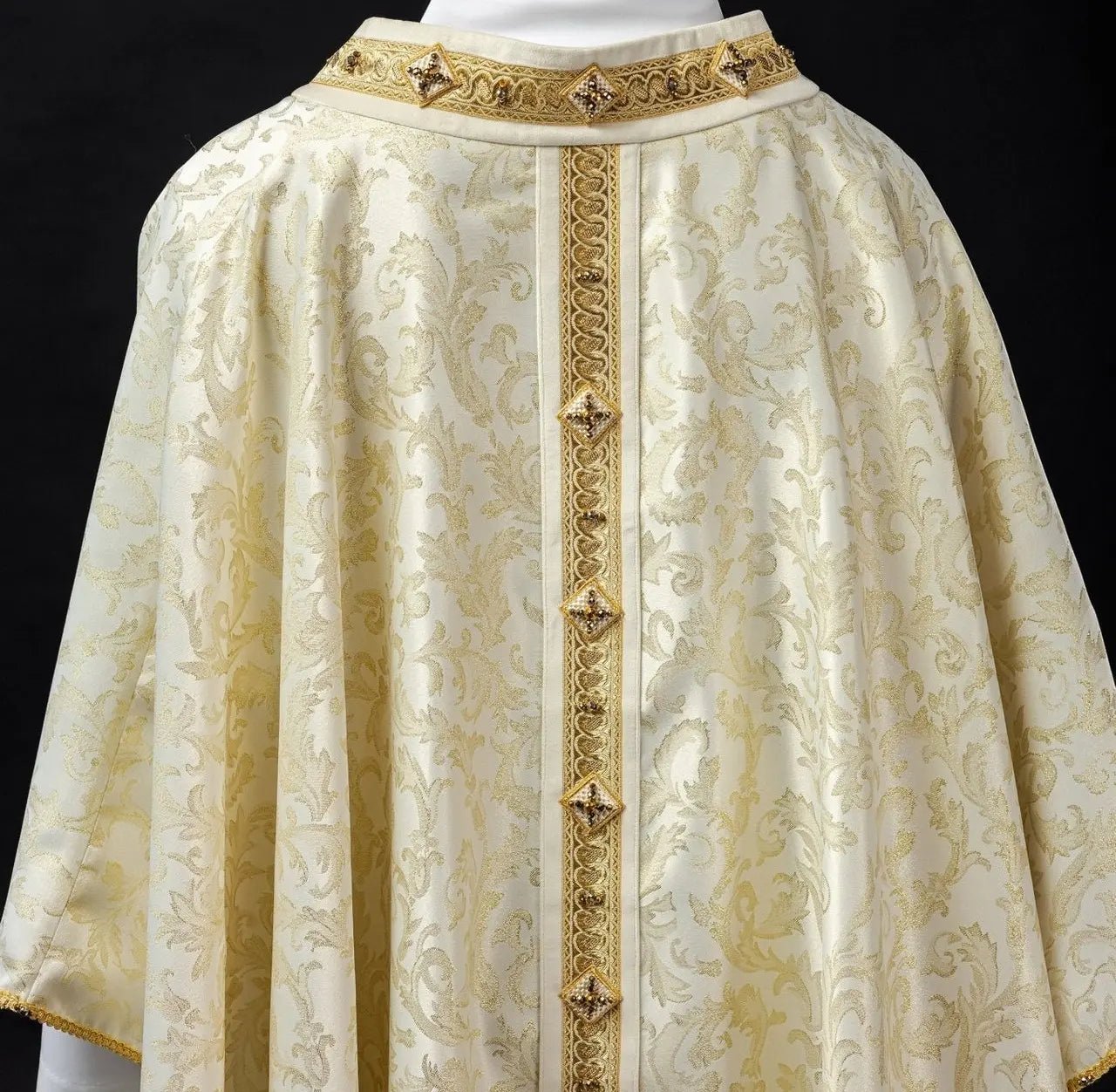Handmade Chasuble with Natural Stones – Handmade 7003 Collection