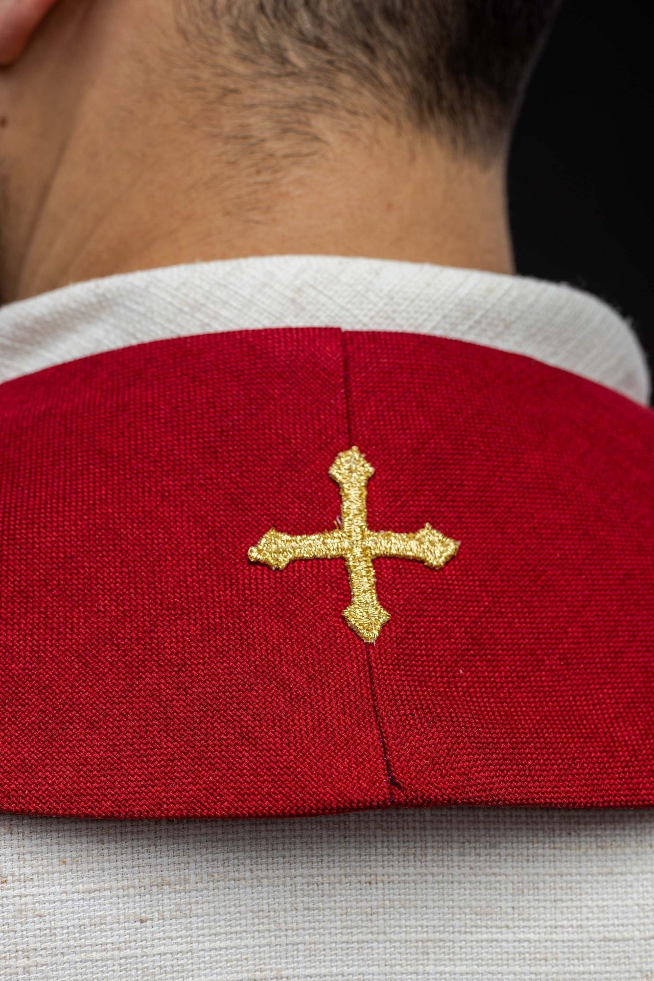 Stuła Czerwona Aksamit