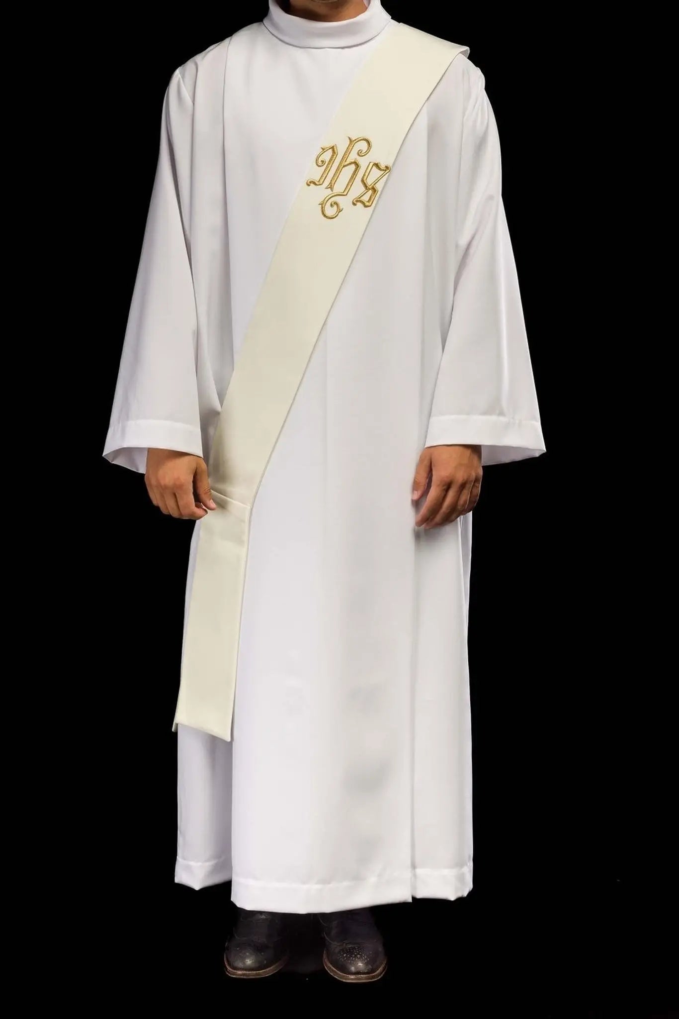 Diaconate stole IHS