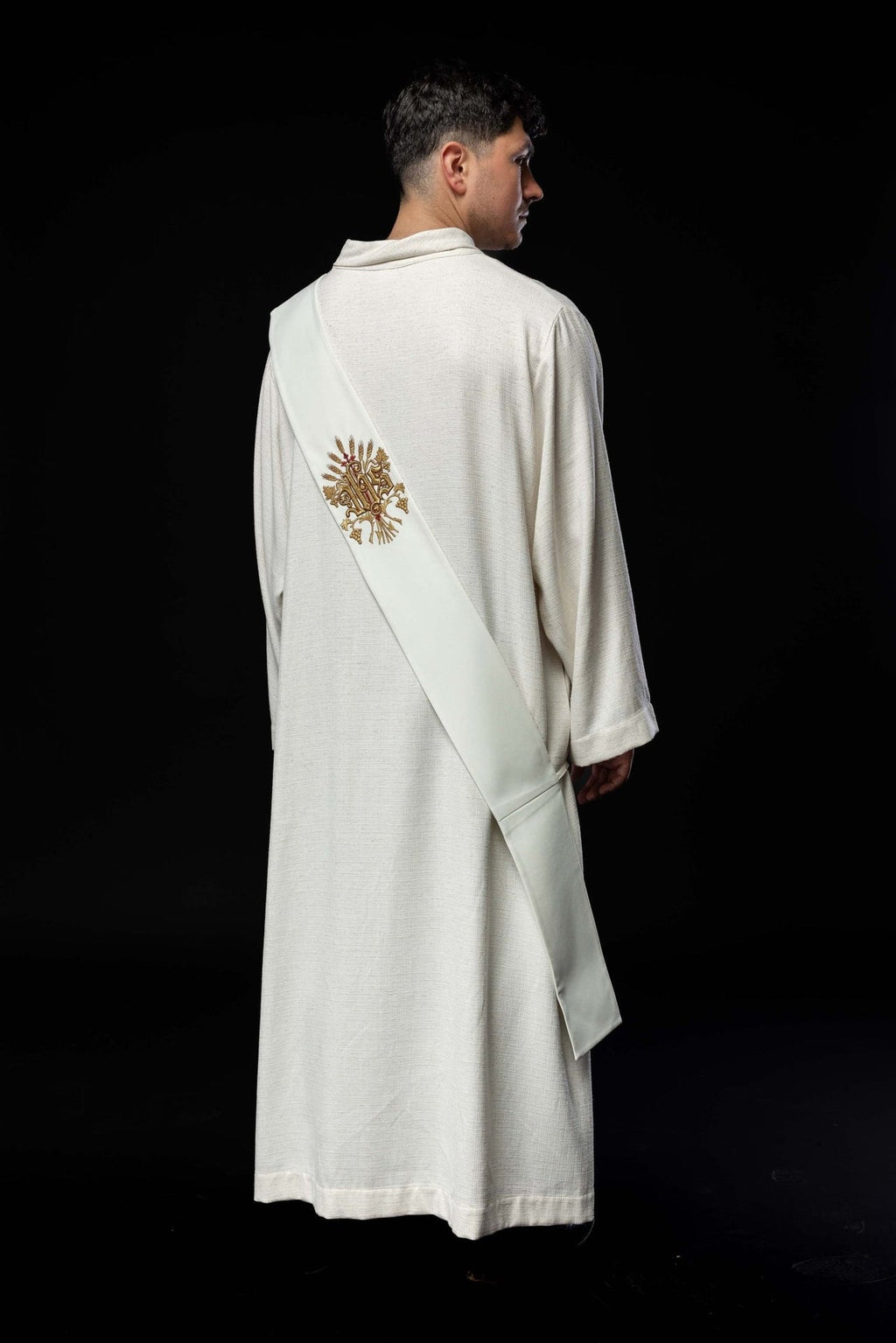 Stuła Diakońska z motywem winogron i krzyża