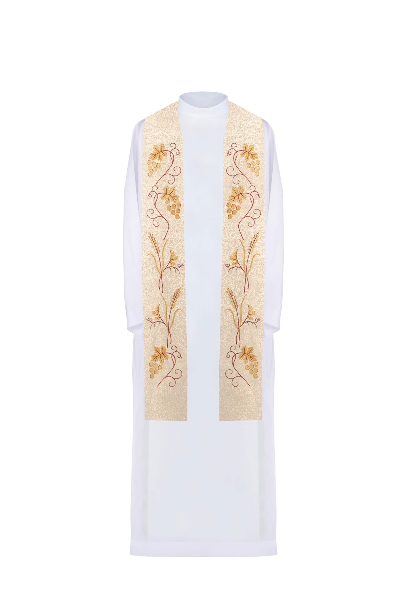 Golden embroidered priest's stole