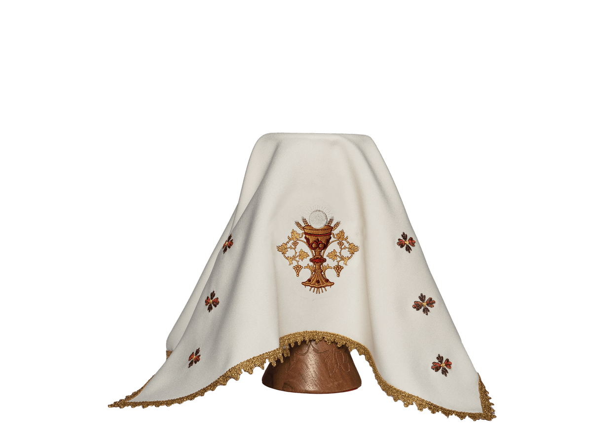 Welon na kielich z symbolem Eucharystii