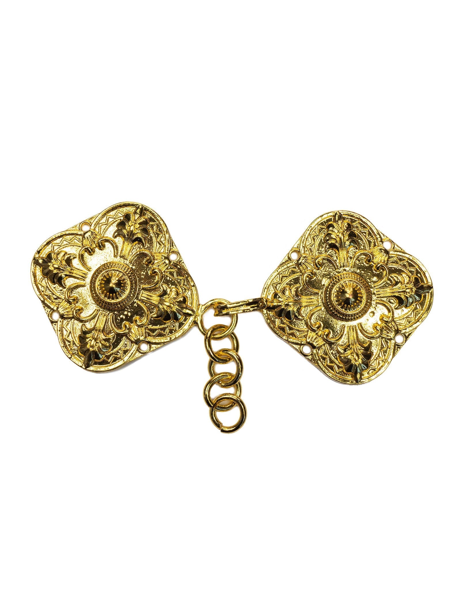 Gold classic cape clasp