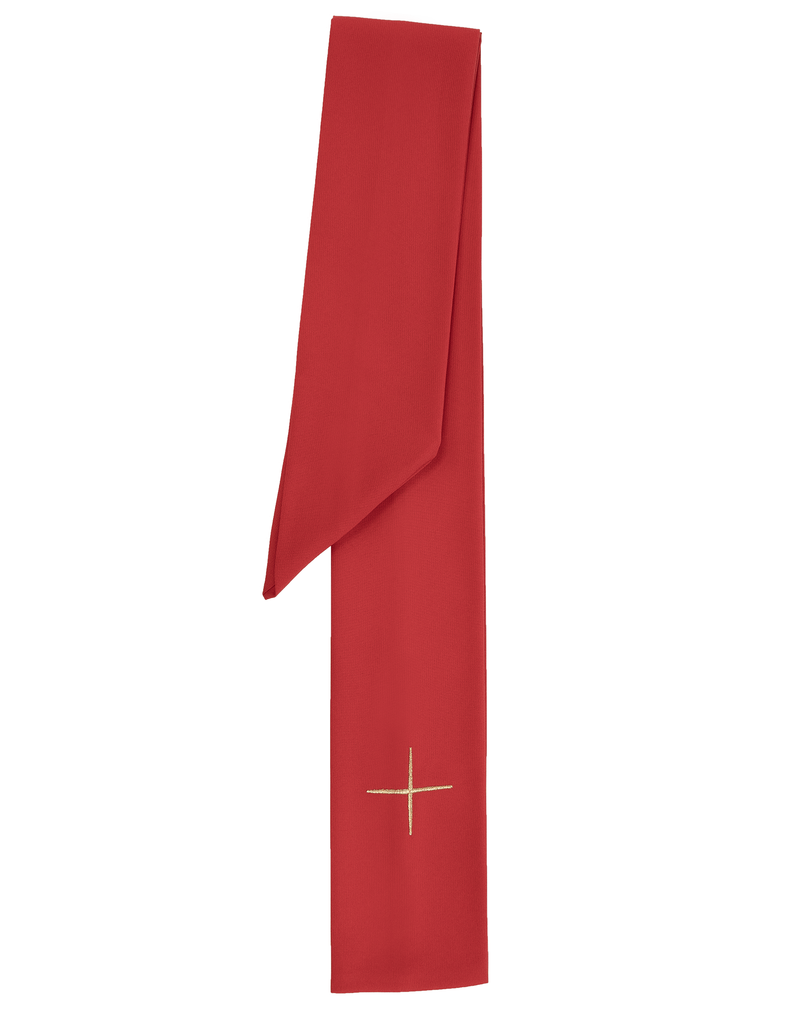Ornat haftowany krzyż Jerozolimski KOR/274 Czerwony
