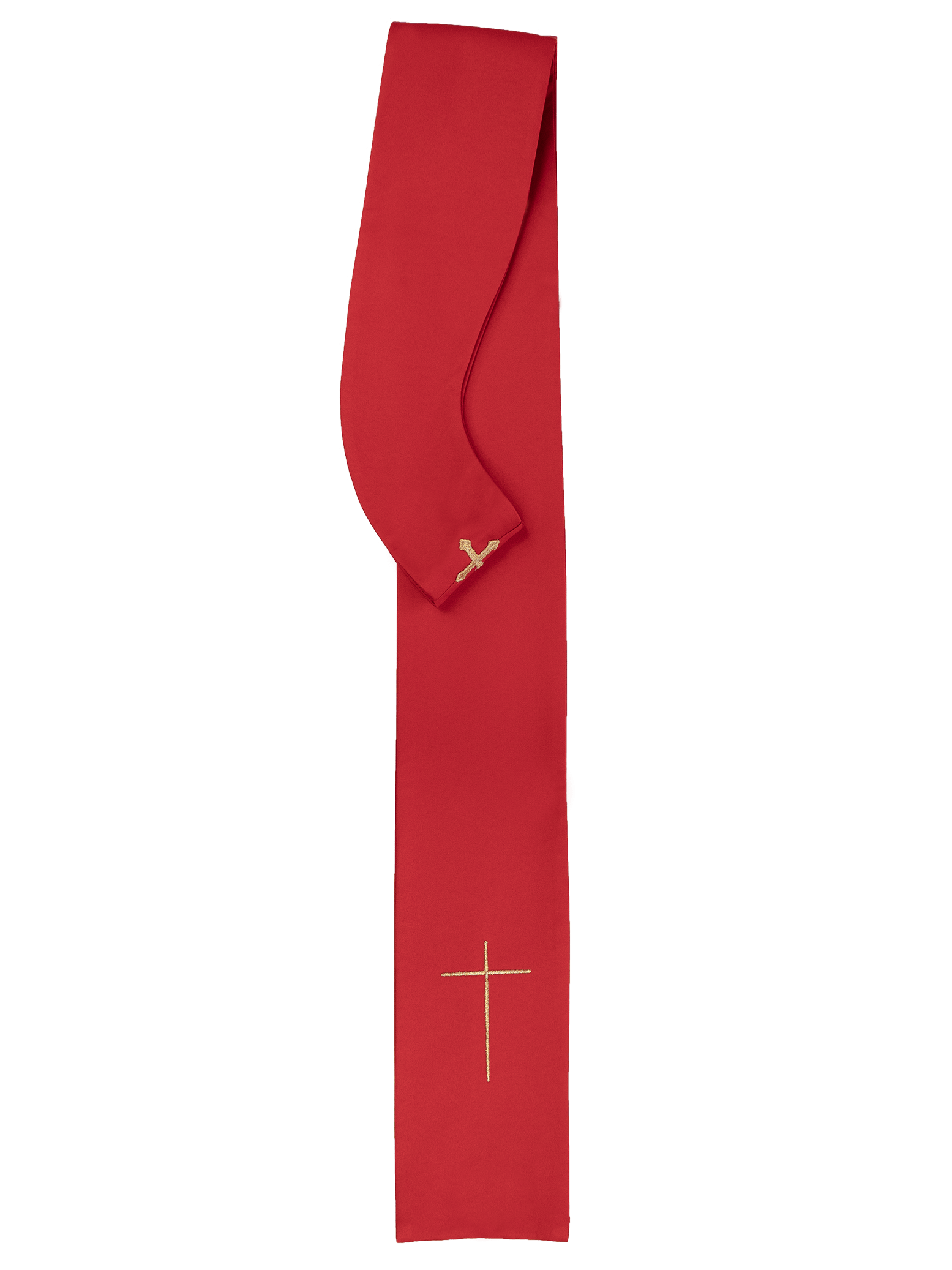 Ornat haftowany Krzyż KOR/264 Czerwony